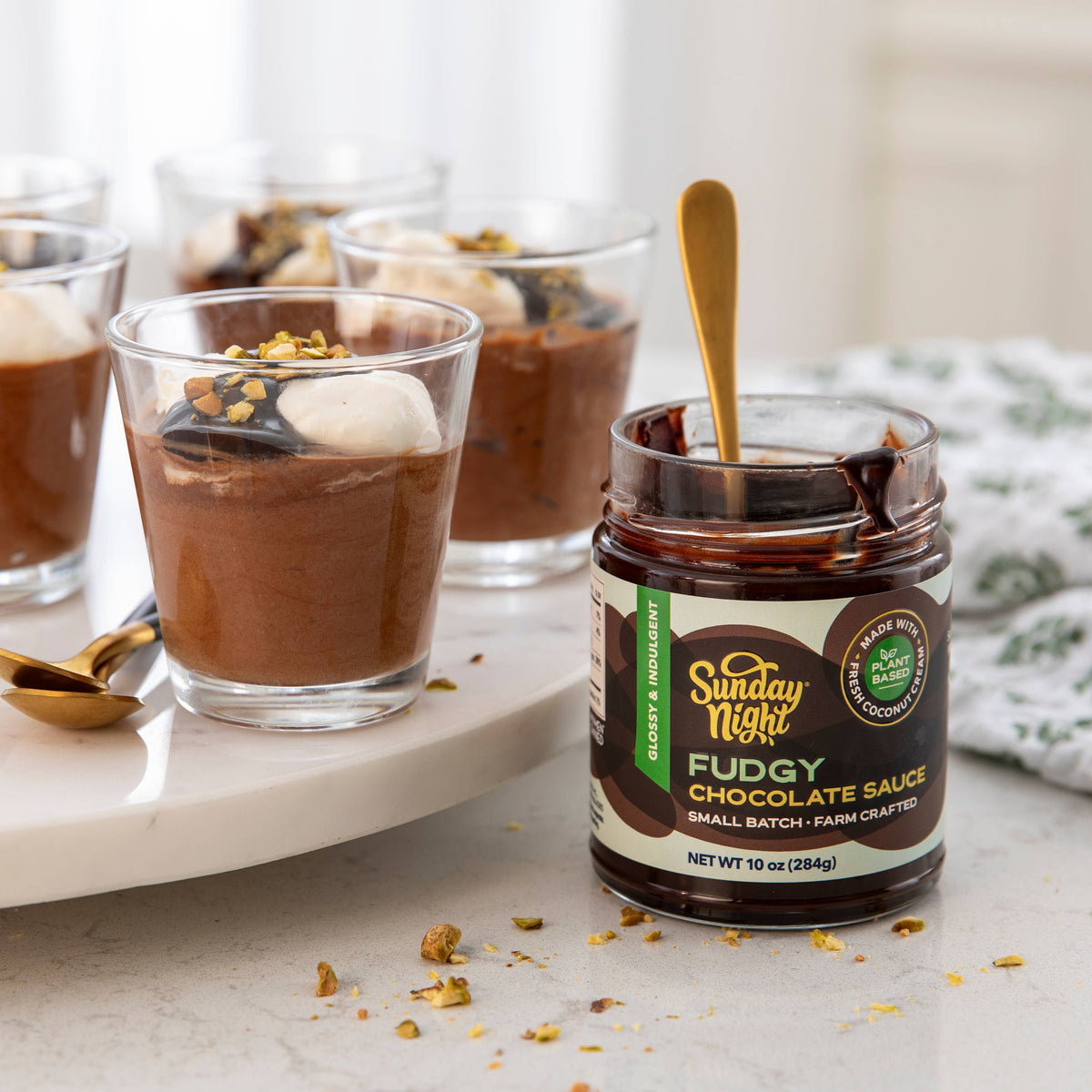 Sunday Night - Fudgy Chocolate Sauce 10 oz