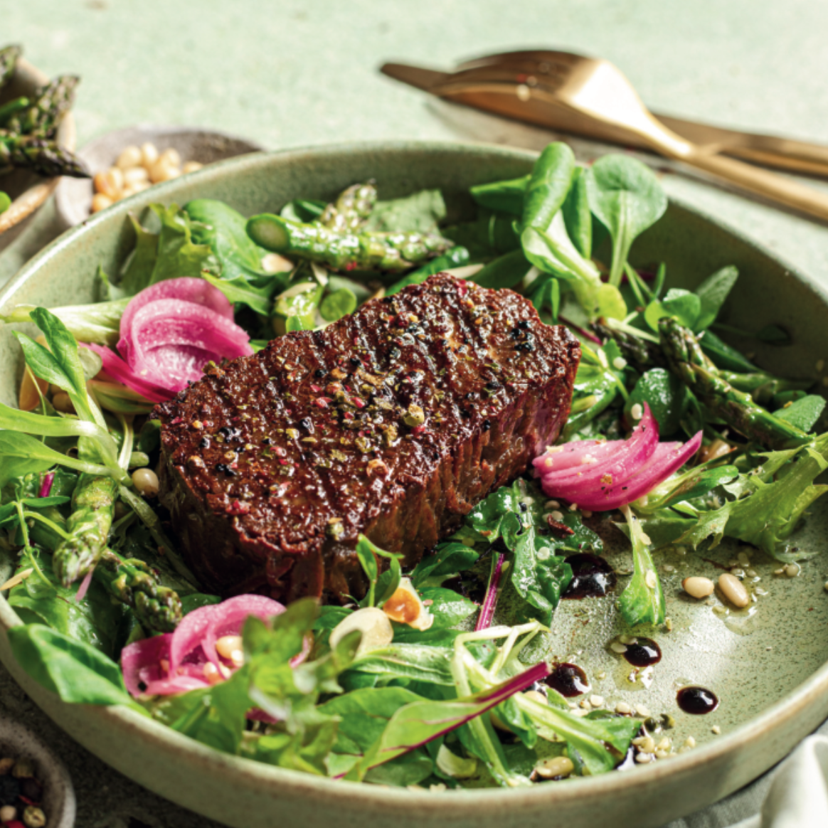 Offbeast - Premium Plant-Based Ribeyes (2 x 4.5 oz)