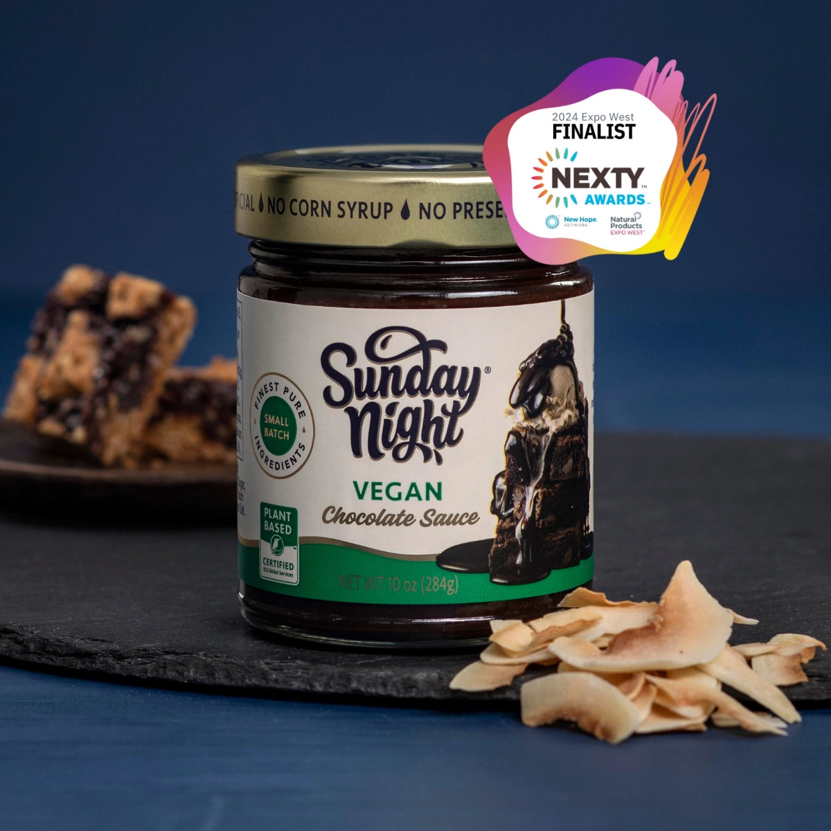 Sunday Night Foods - Vegan Chocolate Sauce 10oz