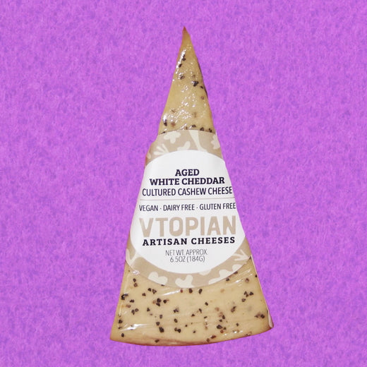 Vtopian - Aged White Cheddar 6oz