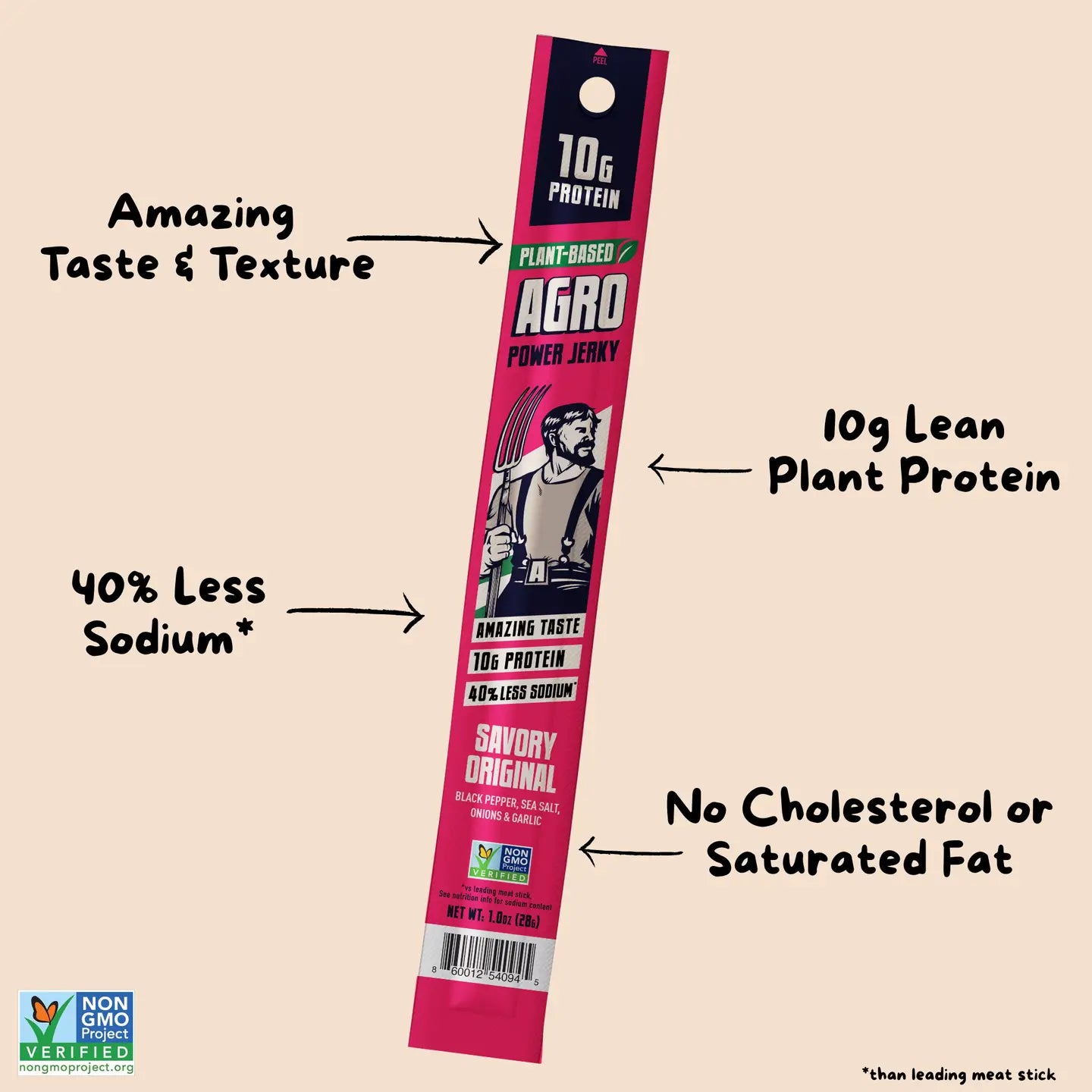 Agro - Power Sticks - Savory Original 1oz