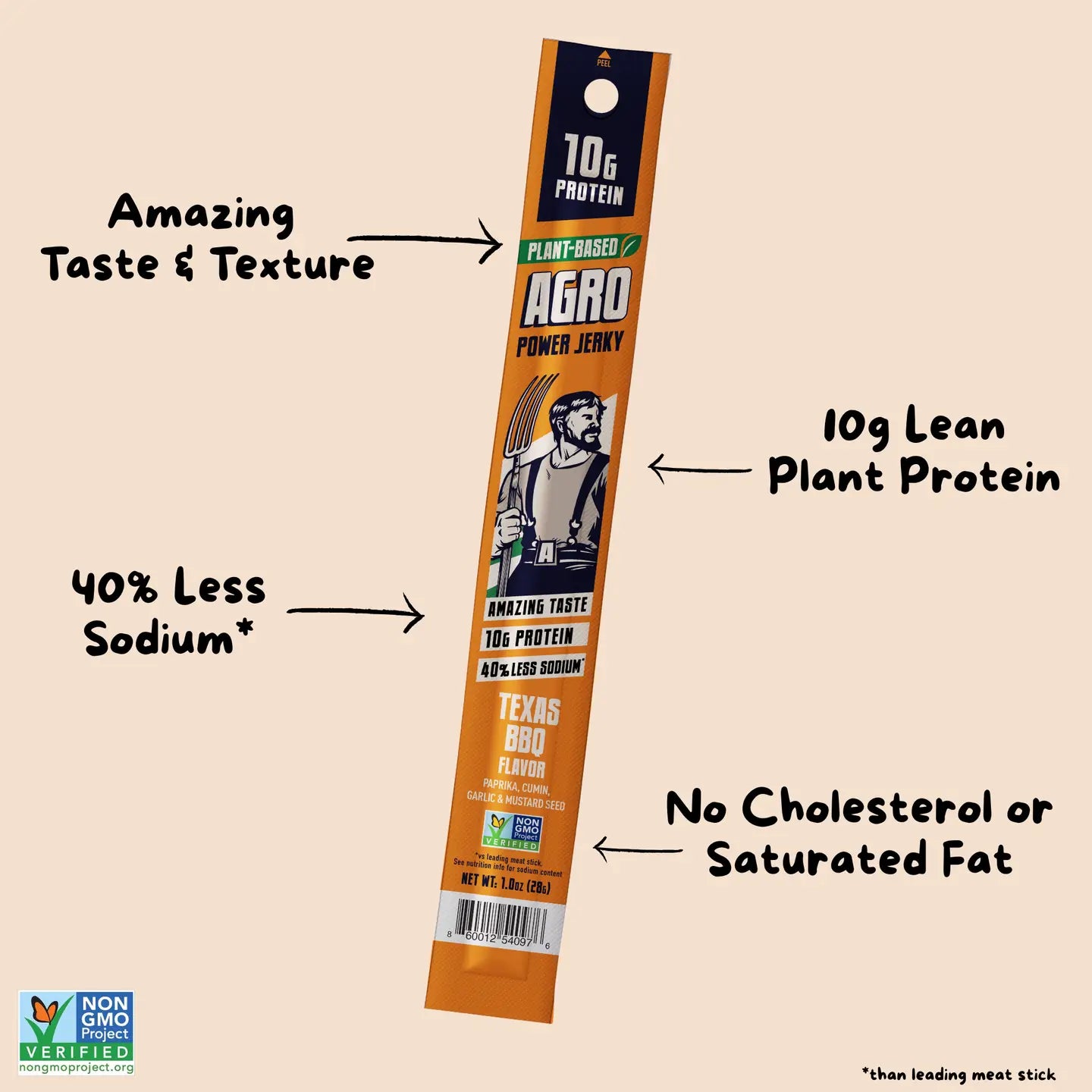Agro - Power Sticks - Texas BBQ 1oz