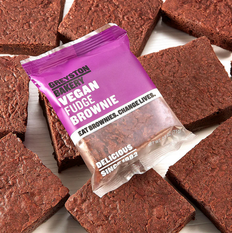 Greyston Bakery  - Vegan Fudge Brownie 2.5 oz