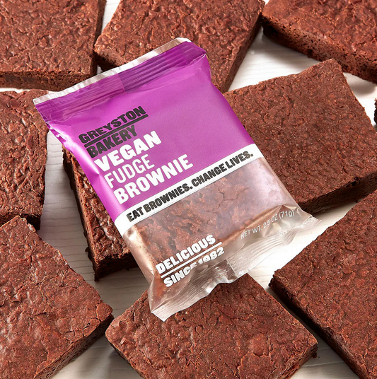 Greyston Bakery  - Vegan Fudge Brownie 2.5 oz